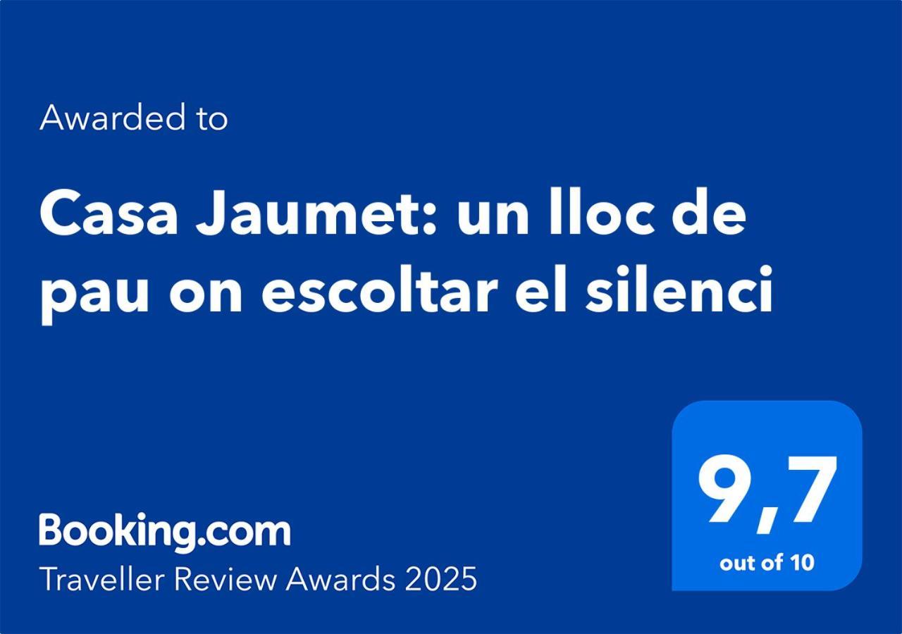 Casa Jaumet: Un Lloc De Pau On Escoltar El Silenci Apartment Aramunt Exterior foto